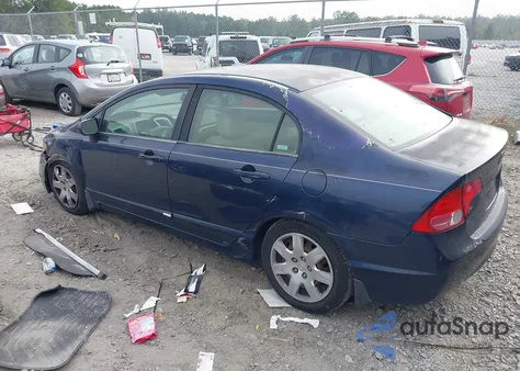 2006 Honda Civic Lx from USA, damaged, VIN 1HGFA16536L105222